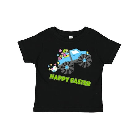

Inktastic Happy Easter Monster Truck Gift Toddler Boy or Toddler Girl T-Shirt