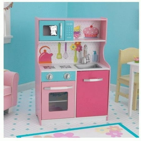 Kidkraft Circo Wooden Pretend Play Kitchen Walmart Com