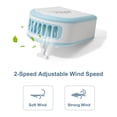 thumbnail image 3 of Eyelash Dryer Fan USB Mini Portable Fans Rechargeable Electric Handheld Air Conditioning Cooling Refrigeration Fan With Mirror For Eyelash Glue Lash Extensions, 3 of 8