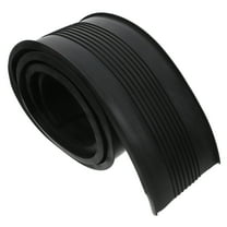 WASHWEPE Garage Door Bottom Seal Rubber Weatherproof 1Pcs 55.02X3.93X0.31in