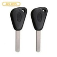 thumbnail image 2 of AKS KEYS New Replacement Uncut Blank Chipped Transponder Key for Subaru 4D62 HS (2 Pack), 2 of 2