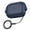 Blue, variant on Dteck Case for AirPods Pro 3 (2025) Hard Shell with Secure Lock Shockproof Music Headset Design Protective Cover with Keychain for Apple AirPod Pro 3rd Generation 2025, Red+Black