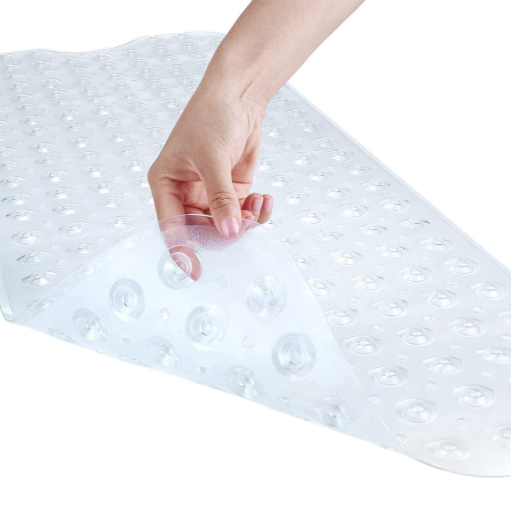 Tpe Shower Mat And Phtahlate Late Yinenn Bathtub Mat Non Slip With Suction Cups 