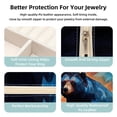 thumbnail image 3 of Bear Travel Portable Square Jewelry Box: Storage Box, Decorative Box, and Jewelry Stand for Rings, Earrings, Necklaces, Bracelets, and More – Ideal for Girls and Women, 3 of 6