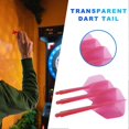 thumbnail image 2 of 12-3PCS Plastic Screw Soft Dart Professional Transparent Darts Tail Anti-fall Anti-falling Leaf Shafts Durable Darts Accessories, 2 of 5