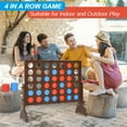 thumbnail image 5 of Giant 4-in-a-Row Connect Wooden Board Game - Extra Large Size for Big Families & Friends - Indoor/Outdoor Fun - Premium Kids Toy, 5 of 7