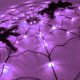 thumbnail image 2 of Decoración de fiesta de lámpara de red de araña negra con luz de red de araña de Halloween (batería morada), 2 of 3