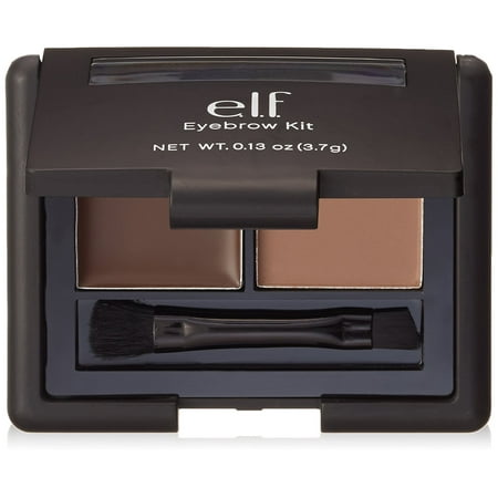 e.l.f. Gel & Powder Eyebrow Duo Kit with Brush, (Best Eyebrow Powder Kit)