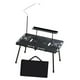 thumbnail image 2 of Mesa de camping, mesa de picnic plegable, portátil, estable y espaciosa, de acero al carbono, accesorios para senderismo, patio, terraza, etc., 2 of 9