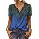 thumbnail image 1 of Top de verano para mujer,Jersey con cuello de botones de verano para mujer Top de manga corta para mujer hecho a medida para la perfección, 1 of 5