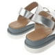 thumbnail image 5 of Sandalias Ariana color plata con cintas ajustables y suela confort 26.0 Dorothy Gaynor Sandalias Ariana color plata con cintas ajustables y suela confort 26.0, 5 of 6