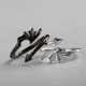 thumbnail image 1 of Personality Angel Devil Wings Open Ring For Men And Women Dragon Wing Arrow Adjustable Black White Couple Ring 2 Pcs, 1 of 5