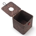 thumbnail image 3 of Funda para pañuelos DECRAFTS Seagrass Square Coffee, 14 x 14 x 14 cm, 3 of 8
