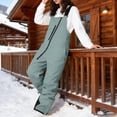 thumbnail image 6 of HCNTES Ladies Fashion Snow Bibs Waterproof Insulated Overalls with Comfortable Fit for Women Casual Winter Wear(A-Grey,XL), 6 of 7