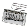 thumbnail image 4 of Xuanheng Alloy Fixed Bridge Tailpiece Set for 6 String Electric Guitar Parts, 4 of 7