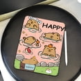 thumbnail image 3 of Tuohive Cartoon Capybara iPad Case for iPad Mini4/5 7.9in Auto Wake Sleep Case Anti drop Pen Holder iPad Case, 3 of 9