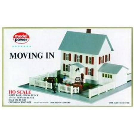 Model Power HO Scale Building Kit - Moving In