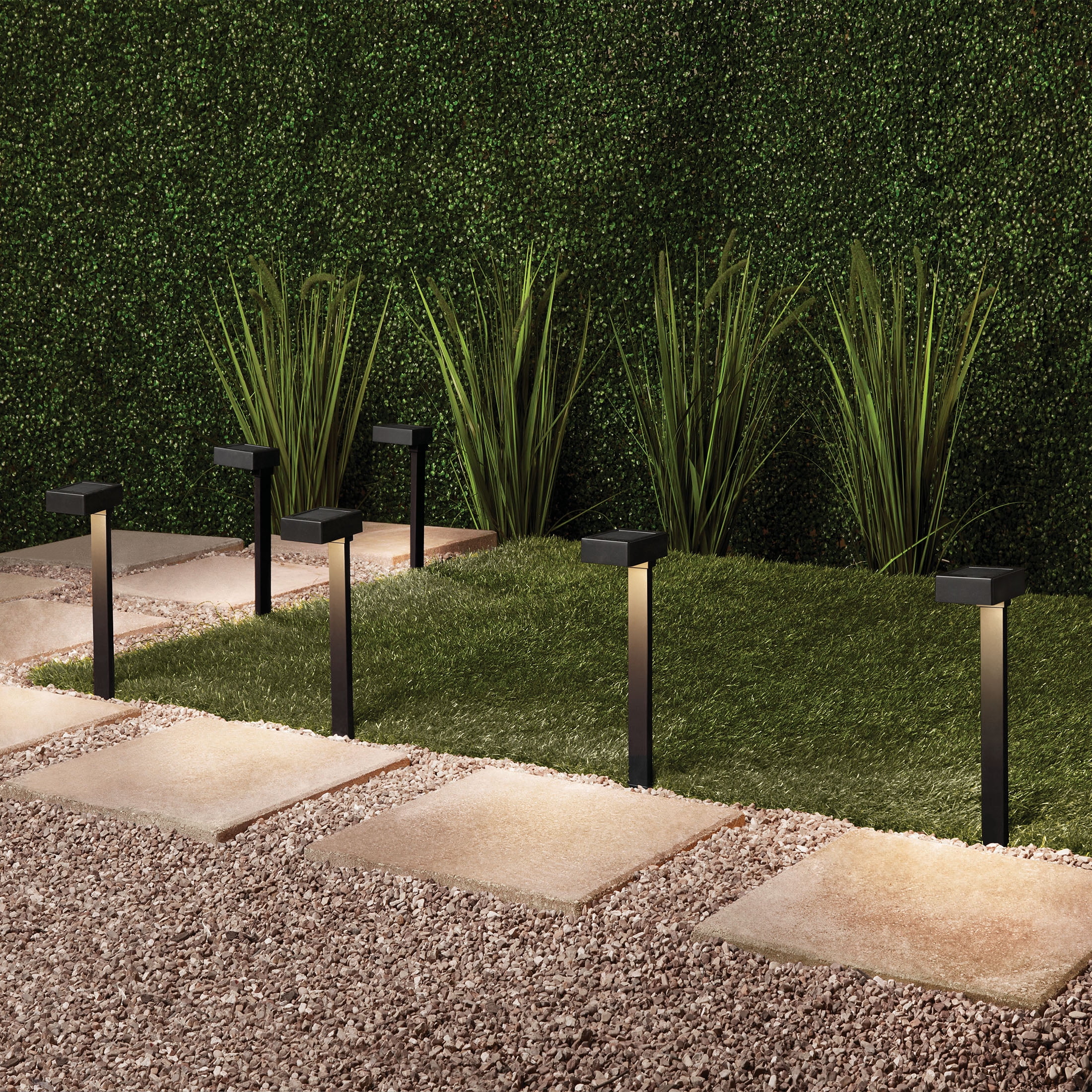 Mainstays Solar Powered Modern Edge P...