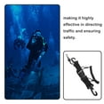 thumbnail image 5 of OHOIOLLA Diving Camera Lanyard 1Set Spring Design Black Plastic Cloth Anti Lost Safety Rope for Underwater Diving 140cm, 5 of 8