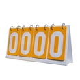 thumbnail image 3 of yotijay Sports Scoreboard Flip Score Board Competition Scoring Board Portable Team Games Yellow, 3 of 9