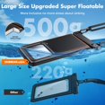 thumbnail image 4 of Funda impermeable para teléfono UnbreakCable flotante IPX8 de 9.5 pulgadas, 4 of 8