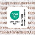 thumbnail image 7 of TOWN & COUNTRY PLAY 6-Piece Striped Reversible Terry Brights Set, 2-Bath Towels, 2-Hand Towels, 2-Washcloths, 100% BCI Cotton, Plush & Absorbent 550GSM, Latte Tan, 7 of 7