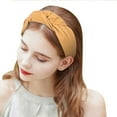 thumbnail image 3 of MESSUEN Women Headbands for Hair Fashion Accessories Hair Accessories for Women Girl Hair Accessories Hair Ties for Women Head Bands Hairbands for Women's Hair Yellow One Size, 3 of 7