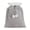 Grey, variant on OIUR Christmas Velvet Santa Gift Bag, 19 x 26 Inch Large Drawstring Santa Claus Bag, Reusable Gift Presents Sack for Xmas Holiday Party Supplies