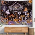 thumbnail image 3 of Gojian Mushroom Tapestry Hippie Tapestry for Bedroom Cute Tapestries Aesthetic Wall Tapestries Hanging for Bedroom Dorm Living Room, 3 of 6