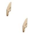 thumbnail image 2 of Guardoinrt Wood Premium Violin Bridges Fit For Effortless Installation Violin Strings Bridge Fiddle Bridges As shown 2Set, 2 of 6