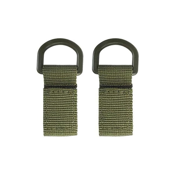 Greeniant 2 uds hebilla de correa de nailon táctico mosquetón multifuncional gancho de táctica para exteriores carpas No.2 Greeniant OD010336-02