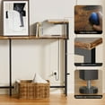 thumbnail image 3 of HLDIRECT 71 inch Console Table with Storage, Narrow Entryway Table with Outlet, Sofa Table with LED Light for Living Room, Hallway Table, 3 of 8