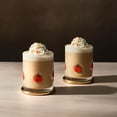 thumbnail image 2 of Thyme & Table 12 fl oz Halloween Pumpkin Charm Drinking Glasses, Set of 2, 2 of 6