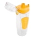 thumbnail image 4 of Botella de agua con infusor de frutas, agarre antideslizante, tapa abatible, botellas de agua infundidas para mujeres y hombres, botella de infusión de agua a prueba de fugas, color amarillo, 4 of 10