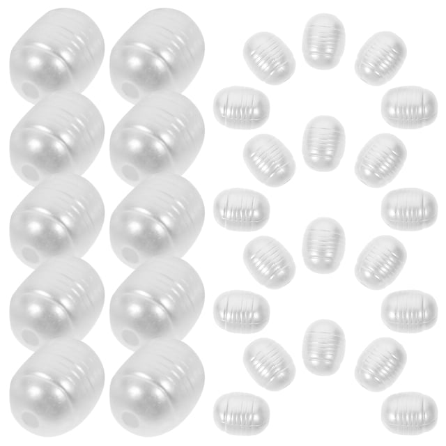 TEHAUX 100Ud Pequeñas Plásticas Para Manualidades DIY Abalorios Delicados Y Únicos Para Pulseras