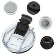 thumbnail image 3 of Unique Bargains 1 Pc Lightweight Tumbler Lid for Office Black Plastic, 3 of 5