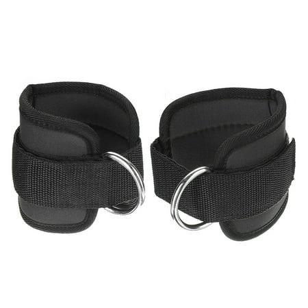 1Pair Ankle Wrist Strap D-ring Buckle Training Foot Straps For Fitness ...