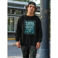 thumbnail image 2 of Surfing Endless Summer   Sweatshirt Men -Image by Shutterstock, Male Small, 2 of 4
