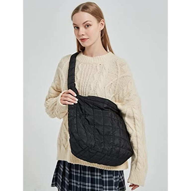 JATOK Women Puffer Bag Crossbody Bag Quilted Bags Luxury