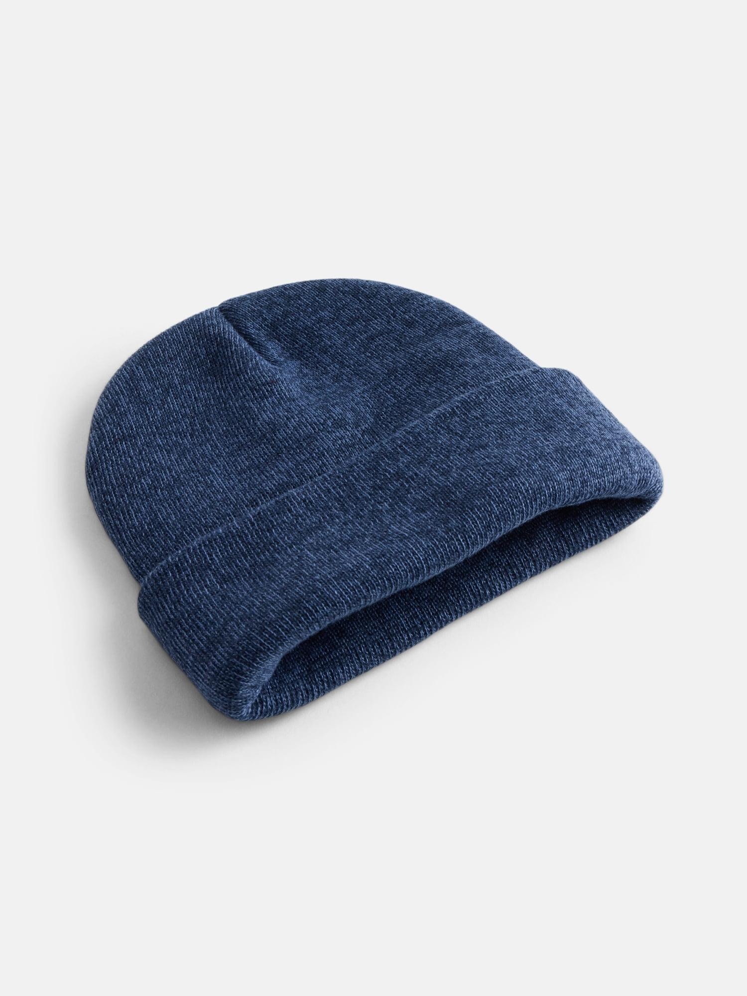 George Men's Knit Cuffed Beanie Hat, Navy
