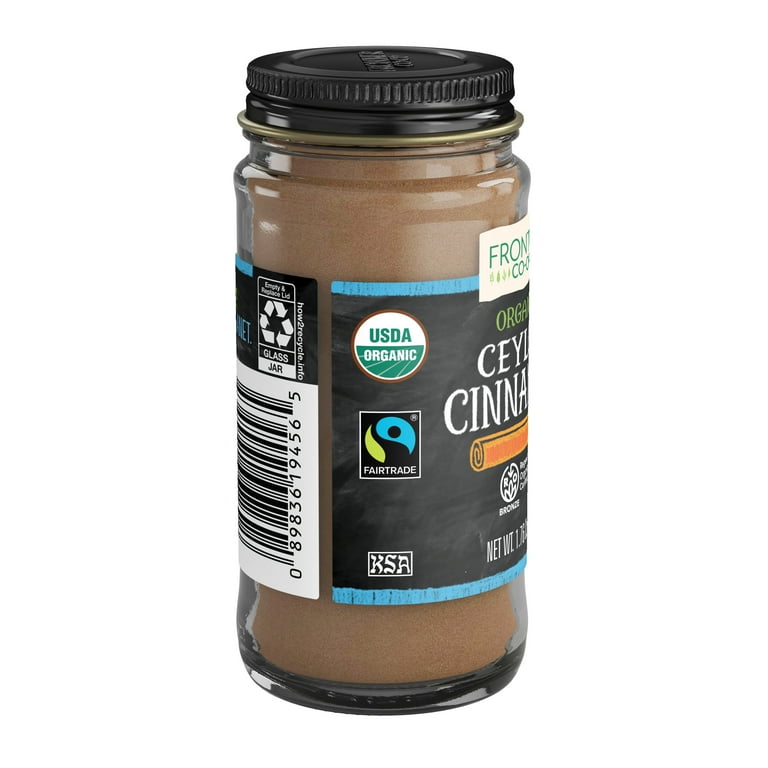 Frontier Co-op Non-GMO Ground Organic Ceylon Cinnamon Cooking