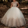 thumbnail image 2 of Yokua Children Princess Skirt Petticoat Girls Wedding Dress with Hoop Skirts Accessori, 2 of 15