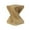 Natural, variant on GDF Studio Wood Grain Twisted Spiral MGO Outdoor Side Table, Natural