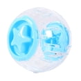 thumbnail image 2 of Juguete para correr duradero, transpirable y transparente para hámsteres y cobayas, pequeño Azul, 2 of 9