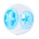 thumbnail image 2 of Pelota de ejercicio para hámster con rueda para correr, ventilación, actividad temporal, espacio de juego, pelota para cobayas y animales pequeños. Azul, 2 of 8