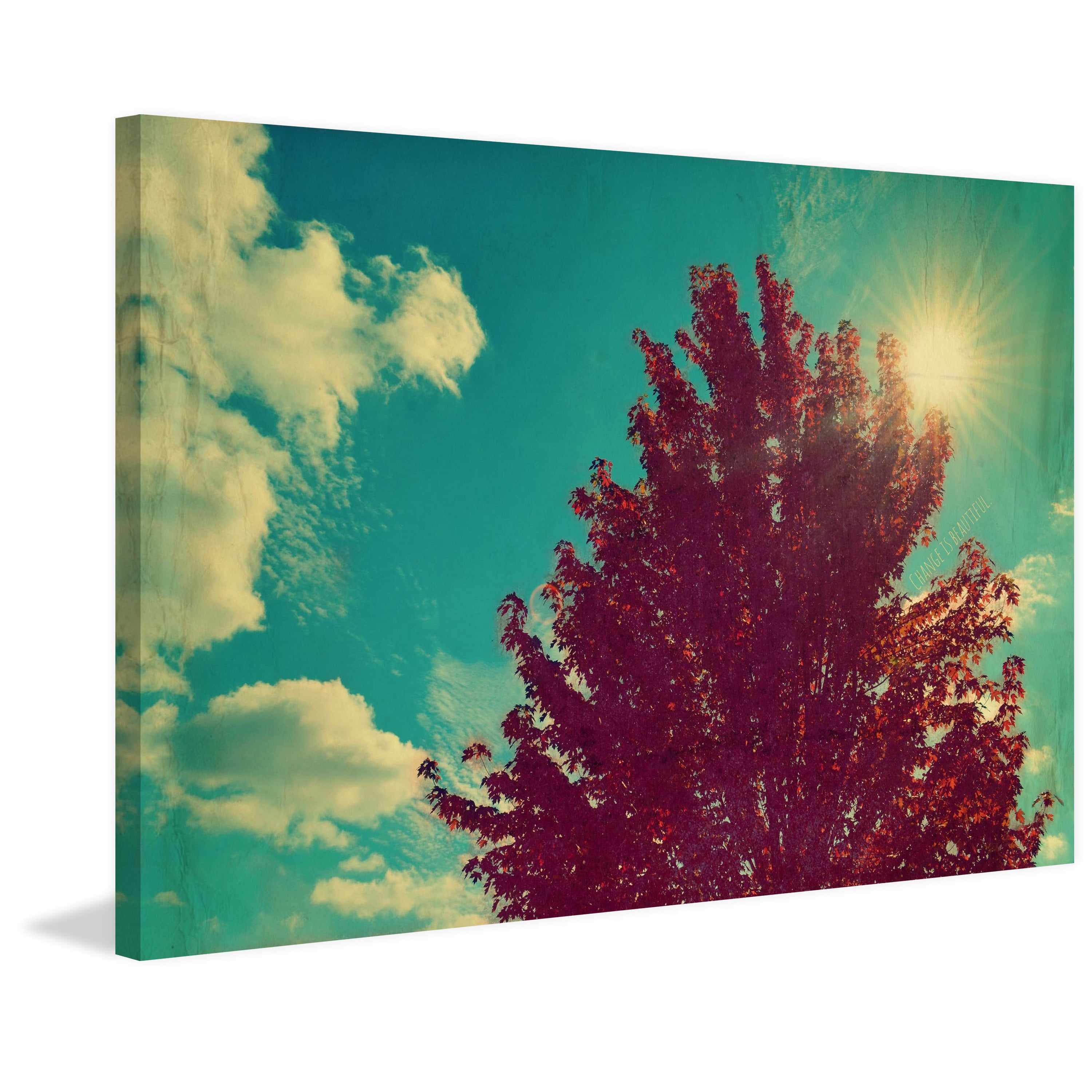 Marmont Hill "Change Is Beautiful" by Robert Dickinson Painting Print on Canvas
