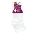 thumbnail image 4 of Hanes Women's Ankle Socks, Moves, 3-Pack, Size 5-9, 4 of 6