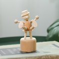 thumbnail image 7 of Yvsxxv Movable Wooden Puppet Figurine, Handcrafted Desktop Home Decor, 7 of 7