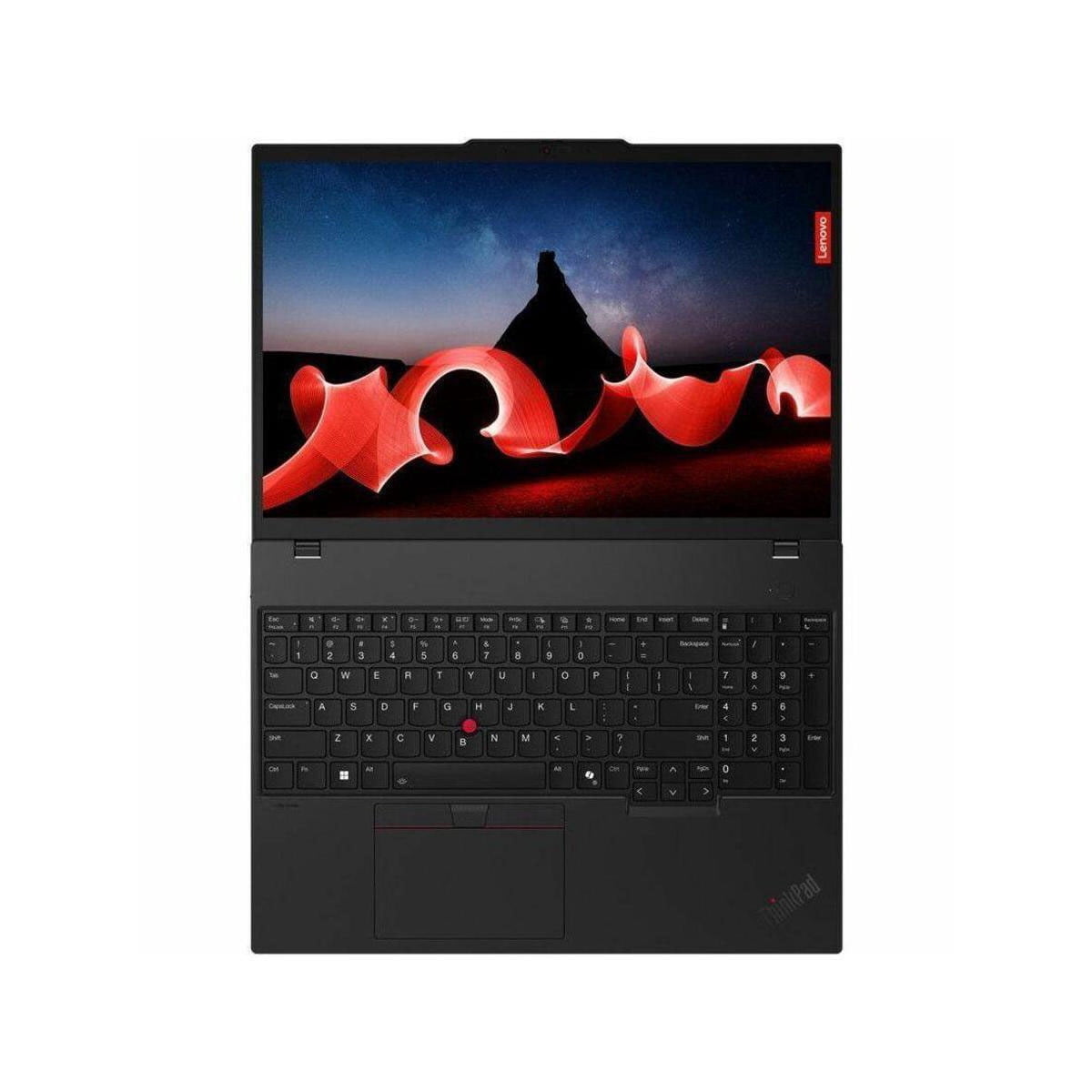 Lenovo ThinkPad T16 Gen 3 16" WUXGA Touchscreen Laptop, Intel Core Ultra 7 155U 1.7GHz, 16GB RAM, 512GB SSD, Windows 11 Pro, Black