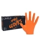 thumbnail image 1 of L3VEL3 Guantes (L) Guantes de Nitrilo - Naranja 100 Pc L3VEL3 Guantes (L) 100 Pc, 1 of 7